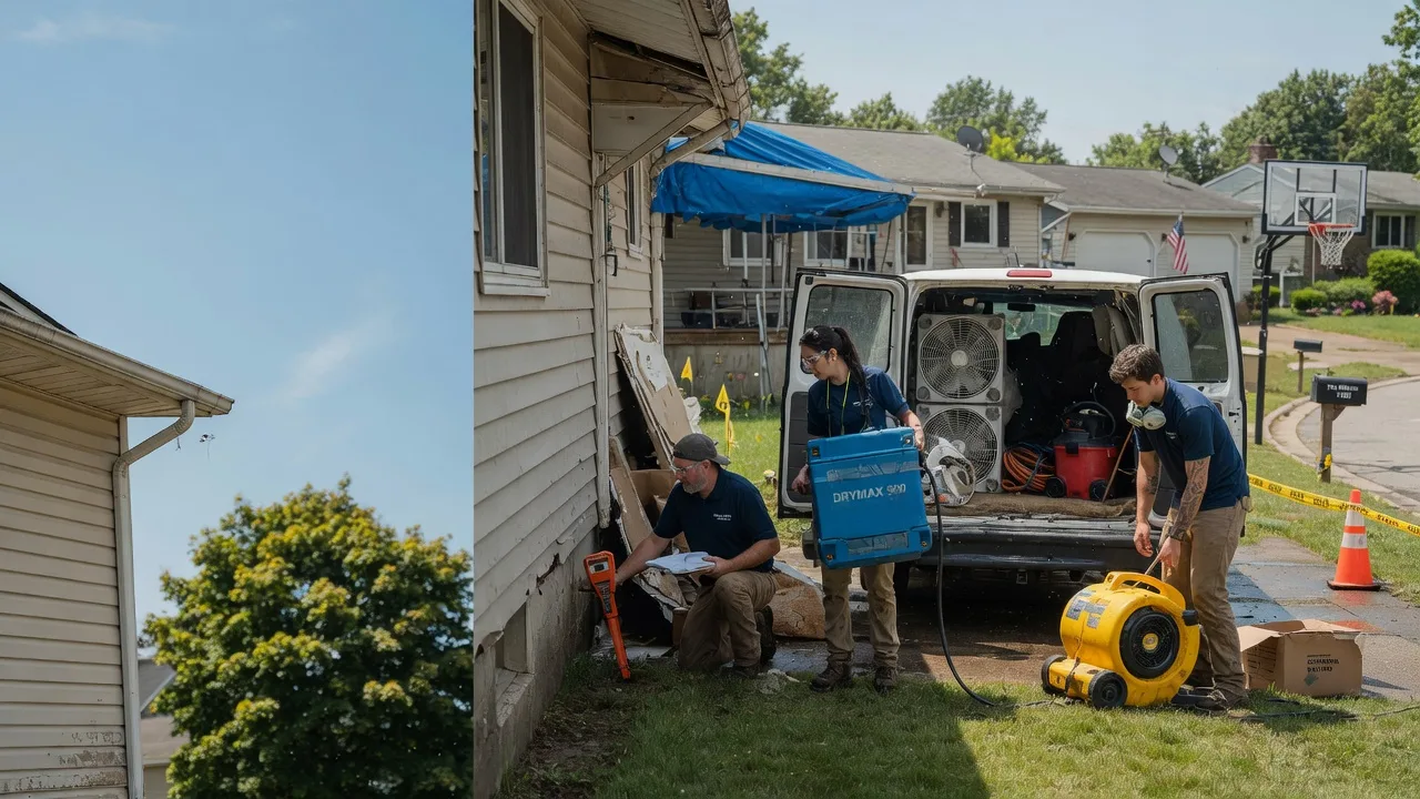 Ceiling Leak Cleanup in Margie, MN near me