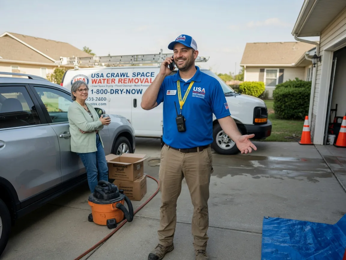 Crawl Space Water Removal Margie, MN FAQs